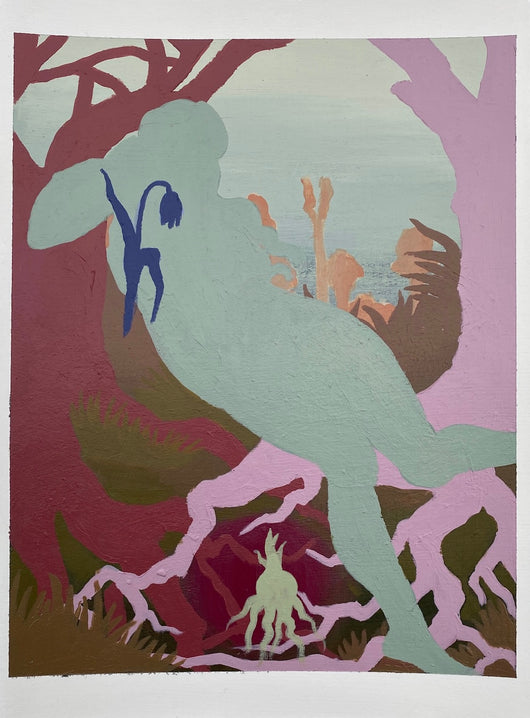 MK Bailey, Garden of Earthly Delights I Sketch