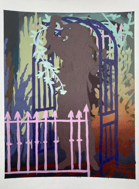 MK Bailey, Night Garden Sketch