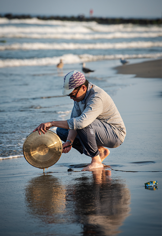 Sara Stadtmiller, MuEr: Wood Ear/ Eye Bait II