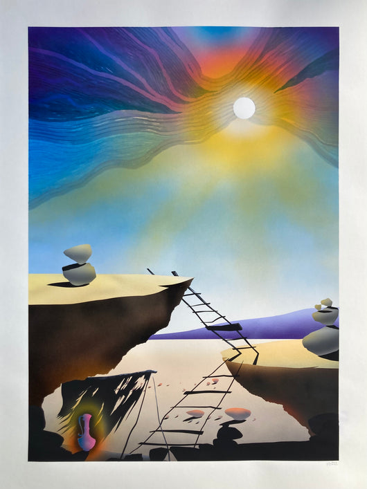 Zach Storm, When the Sun is at or Around Its Zenith, the Lower Display is Lit Through Tattered Tarlatan