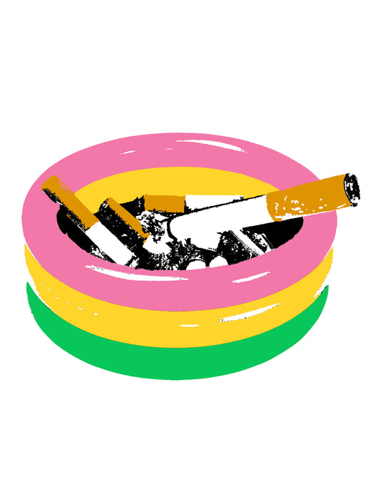 Electra Pelias, ashtray/kiddie pool