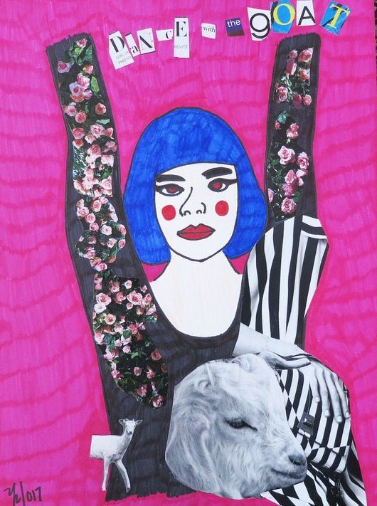 Yali Romagoza, Drawing my way out of a corner (Dance with the goat)