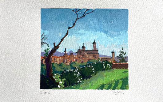 Katherine Knight, Segovia Skyline, Spain