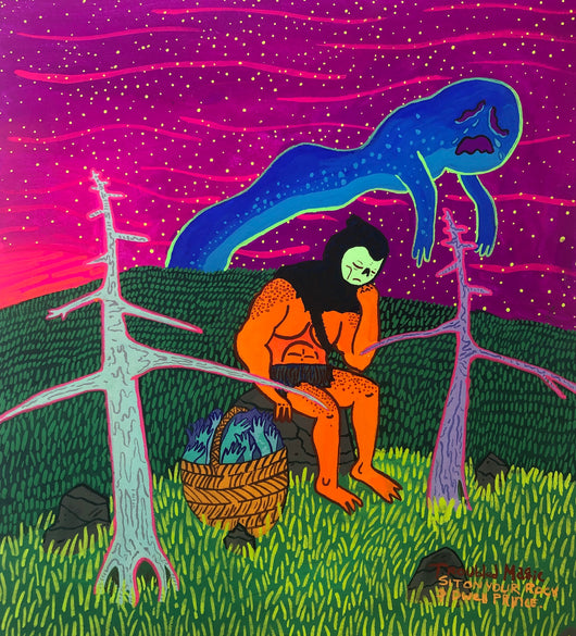 Bonner Sale, Sit on your rock and dwell prince, from the series 'Troubled Magic'