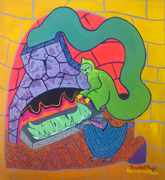 Bonner Sale, The way out is in, from the series 'Troubled Magic'