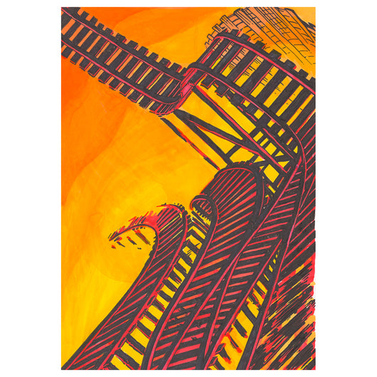 JD Deardourff, Roller Coaster on Fire