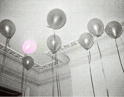 Electra Pelias, birthdays are scary (pink balloon)