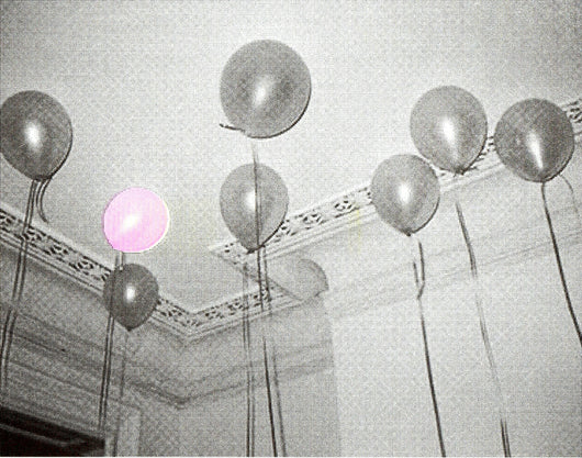 Electra Pelias, birthdays are scary (pink balloon)