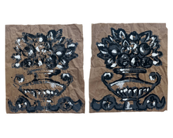 Aphra Adkins, Flowers Diptych