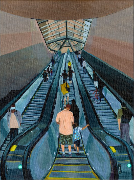 Elizabeth Kim, Columbia Heights Metro Station