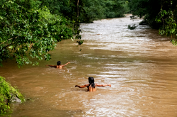 Hatnim Lee, Indigenous boys in the Colombian jungle