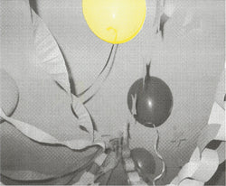 Electra Pelias, birthdays are scary (yellow balloon)