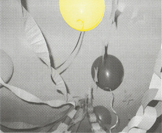 Electra Pelias, birthdays are scary (yellow balloon)