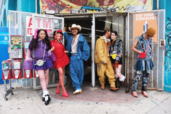 Hatnim Lee, Rio World group shot in front of bodega