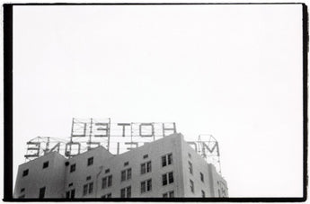 Cynthia Connolly, Hotel Monteleone, New Orleans, Louisiana 6-20-03 (Letters on Top of Buildings Grab Bag series)