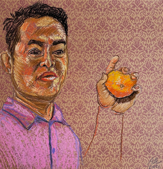 Anthony Le, Man with Orange