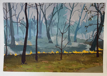 Katherine Knight, Controlled Burn, George Washington National Forest