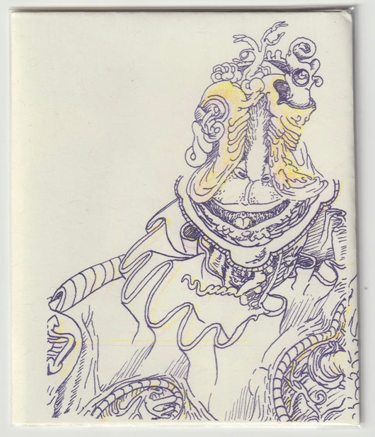 Adam Griffiths, Ink drawing portfolio 'zine (signed)
